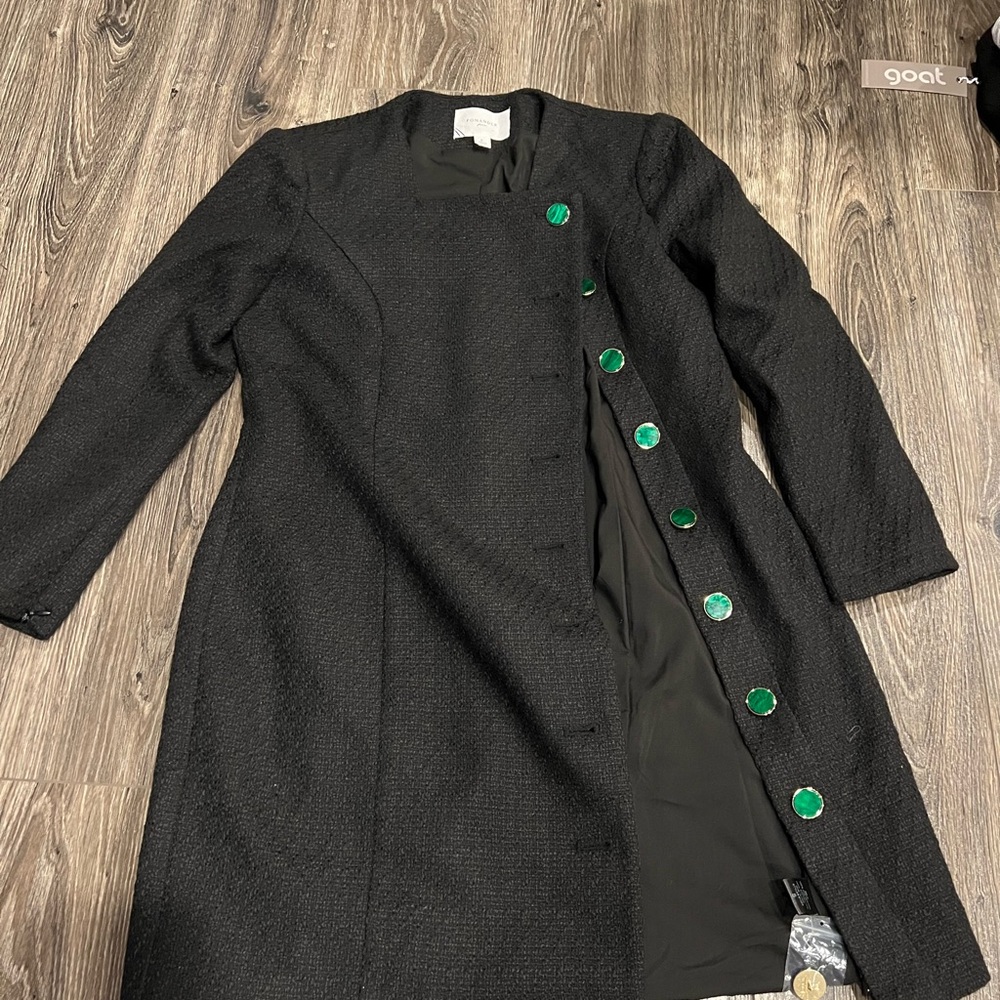 Pomander Place Black Textured Fabric